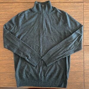 Gap Merino Wool Quarter Zip Sweater